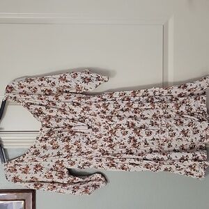 Justify Multicolor Floral Ruffle Dress